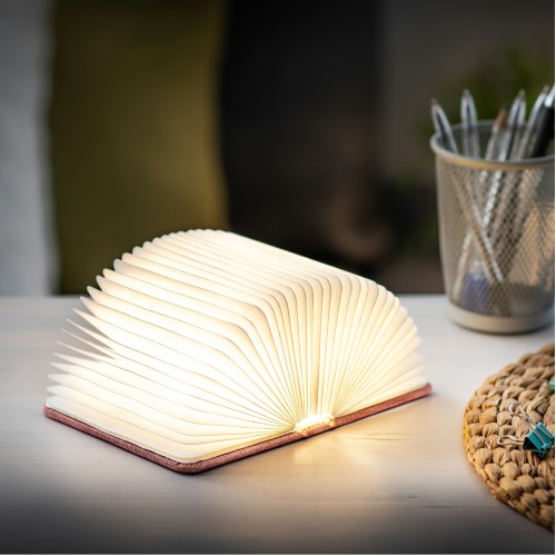 Gingko Smart Book Light (Linen Fabric) Hilton and Hayward Gifts